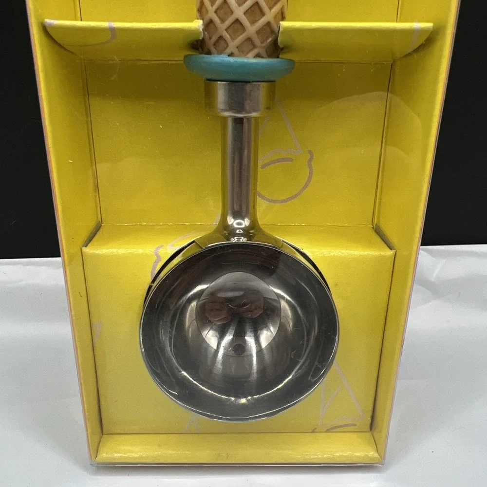 New Vtg 1998 Boston Warehouse Lillian Vernon Ice Cream Scoop 78160 Retro Kitsch